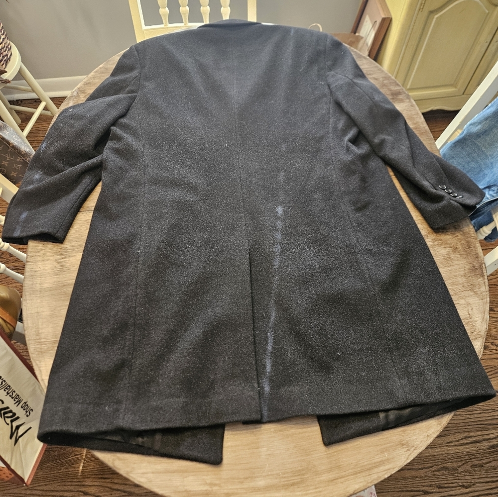 Jos. A. Bank Men's Black Trench Coat